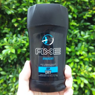 ผลิตภัณฑ์ระงับกลิ่นกาย โรลออนสติ๊ก สำหรับผู้ชาย Anarchy Antiperspirant Deodorant Stick 76g (AXE®)