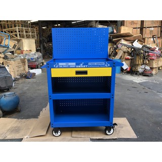🔥โค้ดINC3LEL3ลด30฿ตู้เครื่องมือ แบบรถเข็น Tool Trolley / Cabinet ยี่ห้อ SMART รุ่น G-SM-TTC03-1D