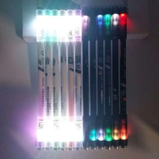 ปากกาสปินเนอร์ มีไฟ LED หมุนได้ กันลื่น สําหรับผู้ใหญ่ เล่นคลายเครียด