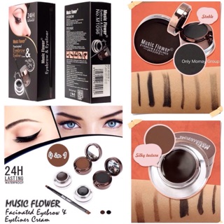 Music Flower Eyebrow &amp; Eyeliner