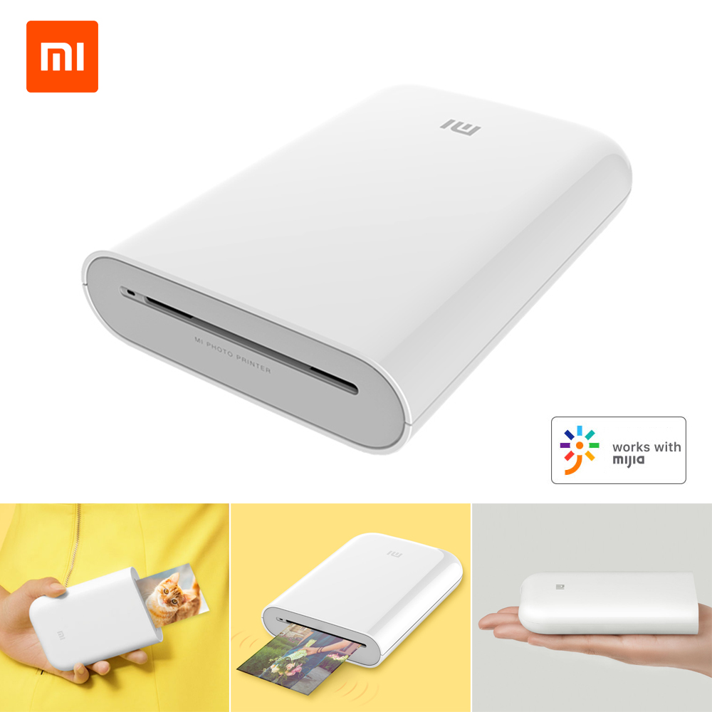 Xiaomi Mijia MI Portable Mini Pocket Photo Printer Kit Bluetooth ...