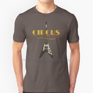 เสื้อยืดลําลอง แขนสั้น พิมพ์ลาย Circus Magazine Pure 1969 1960s 1970s สําหรับผู้ชาย 274377สามารถปรับแต่งได้