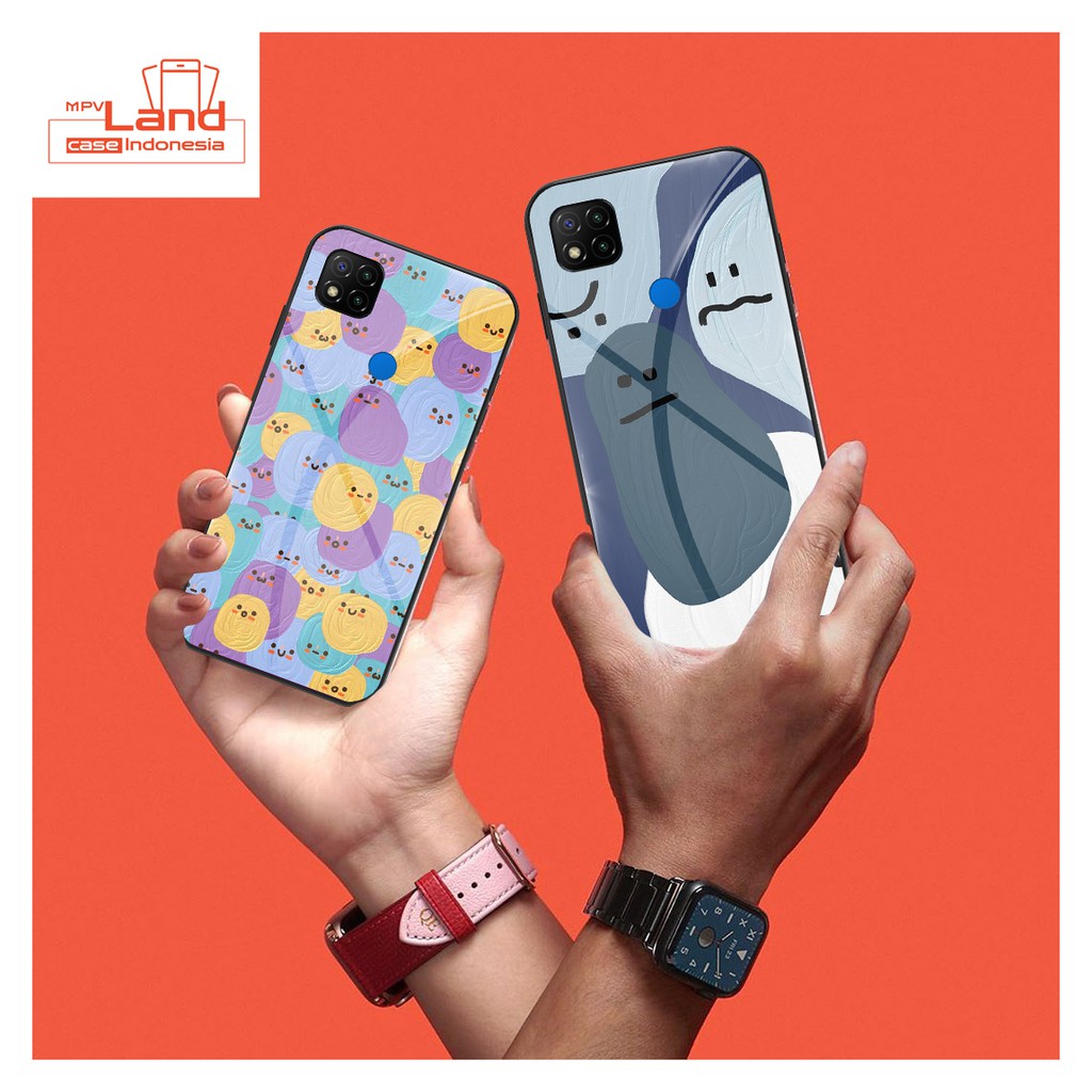 JAYA BLESSING Softcase Kaca [SC07] สําหรับ Xiaomi 9C 9T 9A 8A 7A 6A NOTE 9 NOTE 8 NOTE 7 NOTE 5 POCO