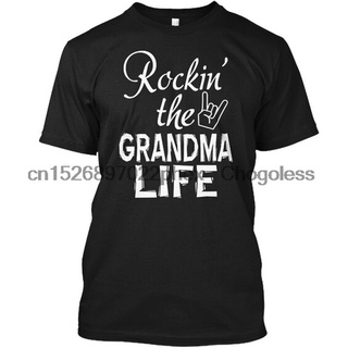 เสื้อยืด พิมพ์ลาย Rockin The Grandma Life Taglesss สไตล์ฮิปสเตอร์