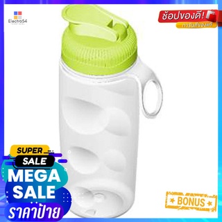 ขวดน้ำทรงกลม JCJ PET 0.5 ลิตร ฝากดเขียวPET WATER BOTTLE WITH PRESS LID JCJ 0.5L GREEN