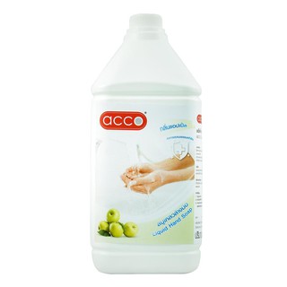 สบู่เหลวล้างมือกรีนแอปเปิ้ล ACCO 3.8 ลิตร  LIQUID HAND SOAP ACCO 3.8L GREEN APPLE