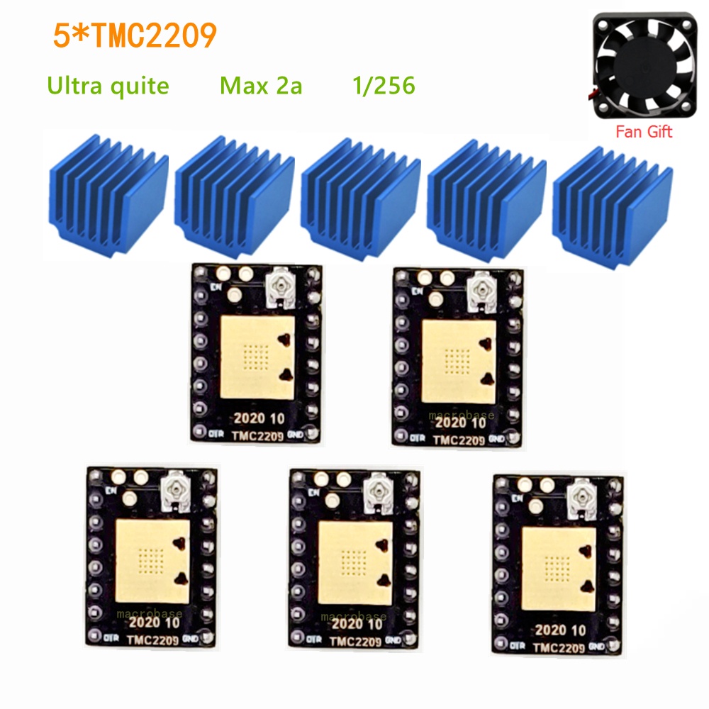 TMC2209 stepper driver controller TMC 2209 Stepstick engine stepping module UART mode 3d printer dri