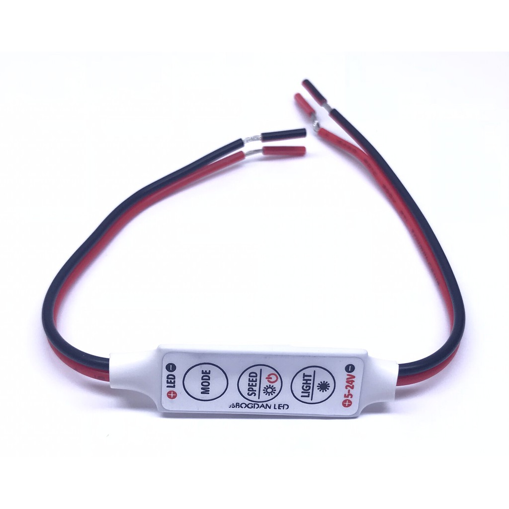 Mini-Dimmer  LED 5-24Vdc  5V>30W 12V>72W 24V>144W  ดิมเมอร์สำหรับแอลอีดี สำหรับหรี่ไฟ รุ่นมินิ