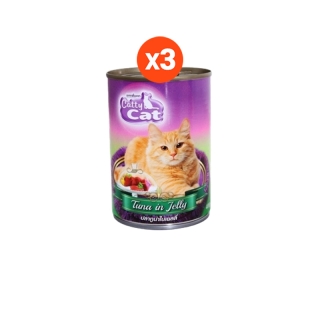 #Catty Cat อาหารเปียก 400g./3 กระป๋อง 89 บ.