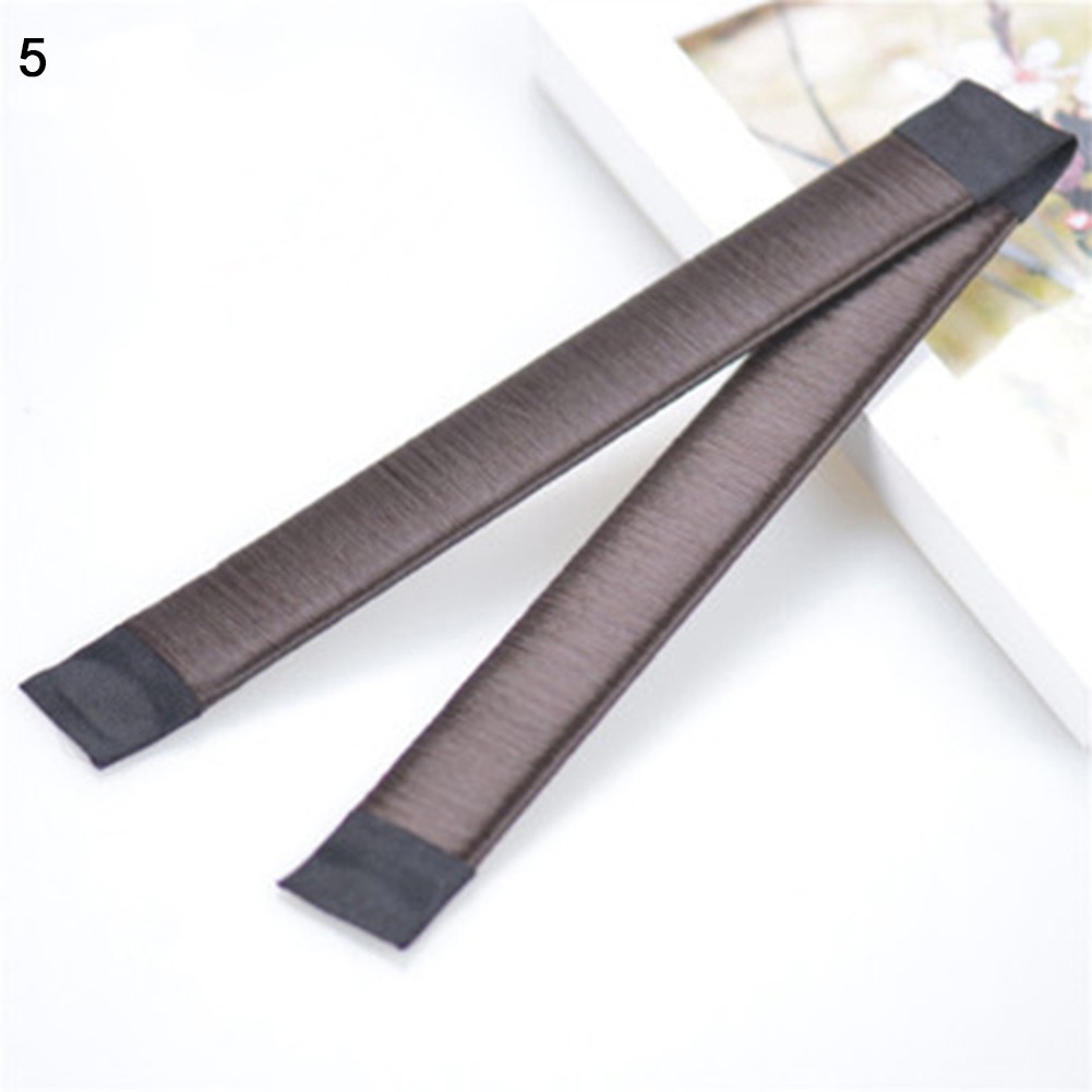 ทำผม DIY ใส่สไตล์ Donut Bun Maker บิดผมสังเคราะห์อุปกรณ์เสริม Magic