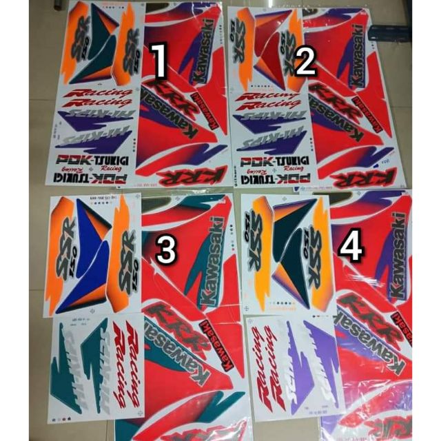 สติ๊กเกอร์ KRR ssr150