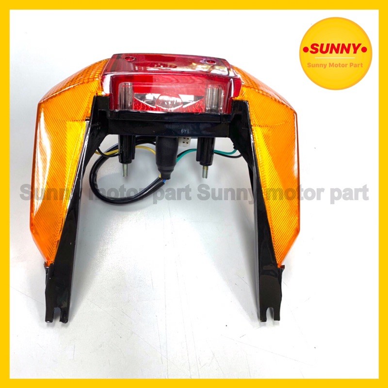 ไฟท้าย​ SUZUKI RC110 /​ CRYSTAL  พร้อมขั้วไฟ+หลอด แบบเดิม อย่างดี คริสตัล พร้อมส่ง ตรงรุ่น สามารถใส่ได้เลยไม่ต้องดัดแปลง