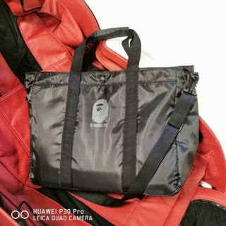 A Bathing Ape Bape Tote bag กระเป๋าสะพายไหล่สําหรับสตรีชุดว่ายน้ำขนาดใหญ่