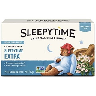 ชาสมุนไพร Celestial SleepyTime ชาสำหรับคนหลับยาก ช่วยการนอนหลับ made in US