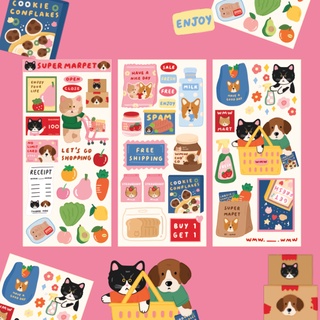 Super mapet sticker set