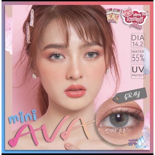 🦄🌈Kitty Kawaii Min AVA Gray คอนเทคเลนส์มินิ สีเทา สีสวย แถมกัน UV