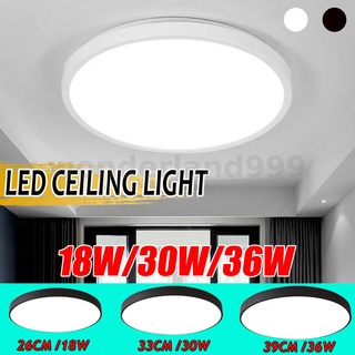 โคมไฟเพดาน LED 30W 36W สไตล์โมเดิร์น สําหรับติดผนังห้องครัว ห้องน้ํา