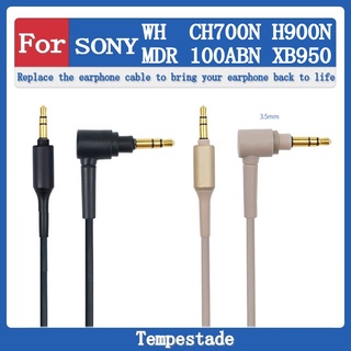 สายเคเบิ้ลหูฟัง แบบเปลี่ยน สําหรับ SONY WH CH700N H900N MDR 100ABN XB950