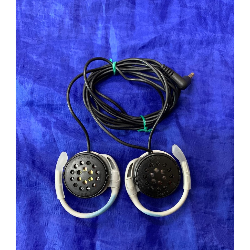 Vintage JVC HAE53 Silver Bandless Headphone ThaiPick