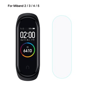 ฟิล์มกันรอยขีดข่วน HD สายรัดข้อมือสมาร์ท สำหรับ Xiaomi Miband Mi Band 4 2 3 5 6