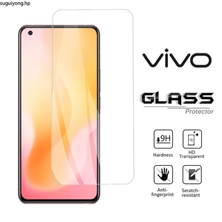 ฟิล์มกระจกนิรภัยกันรอยหน้าจอ สําหรับ Vivo Y31 2021 Y20i Y20 X50 V20SE V20 V19 NEO Y50 Y30 V15 Y17 Y15 Y11 2019 Y12 Y91 Y91C Y91i S1 V17 Z5X Y81 3 ชิ้น