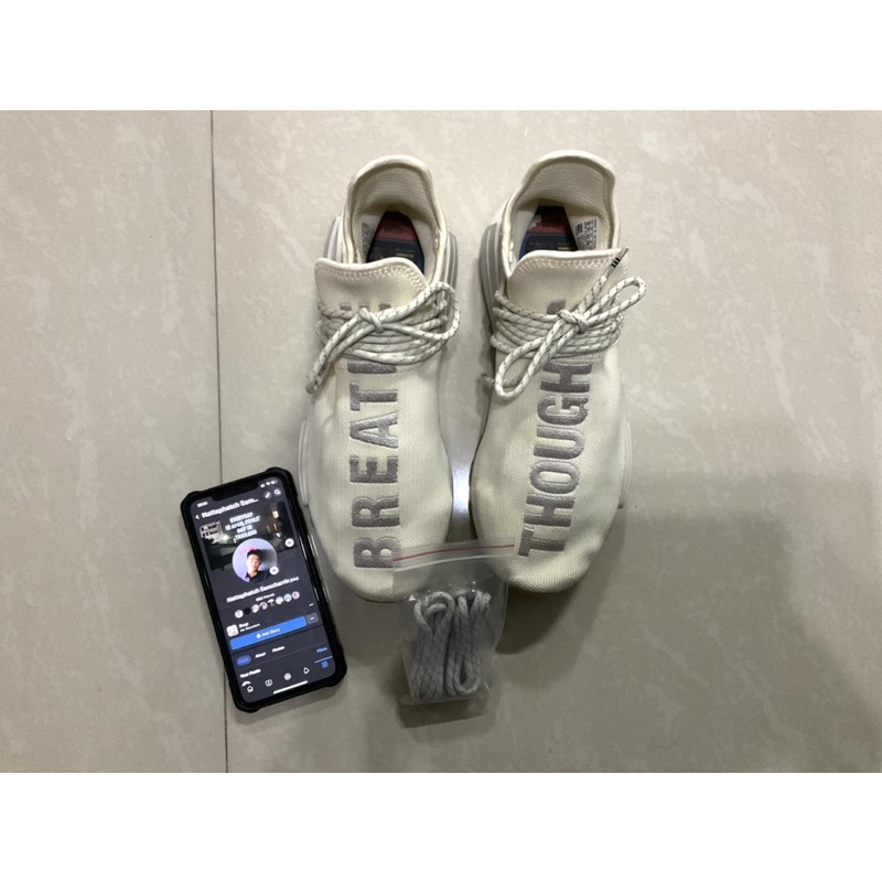 Adidas Pharrell Williams Hu NMD Proud EG7737 Human Race Cream White