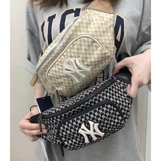 💯พร้อมส่ง🔥กระเป๋าคาดอก NY Yankees Waist bag