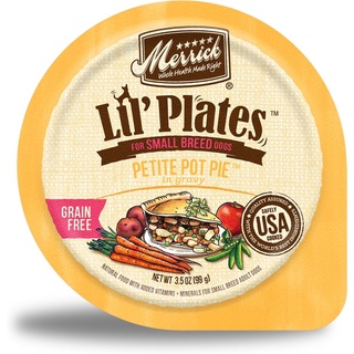 อาหารเปียกสุนัข Merrick Lil’ Plates สูตร Petite Pot Pie ขนาด 99 กรัม