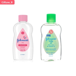 Johnsons baby oil จอห์นสัน เบบี้ ออยล์ น้ำมันบำรุงผิวลูกน้อยให้ชุ่มชื้นตลอดเวลา พร้อมส่ง หมดอายุ ปี 2023 - 2024