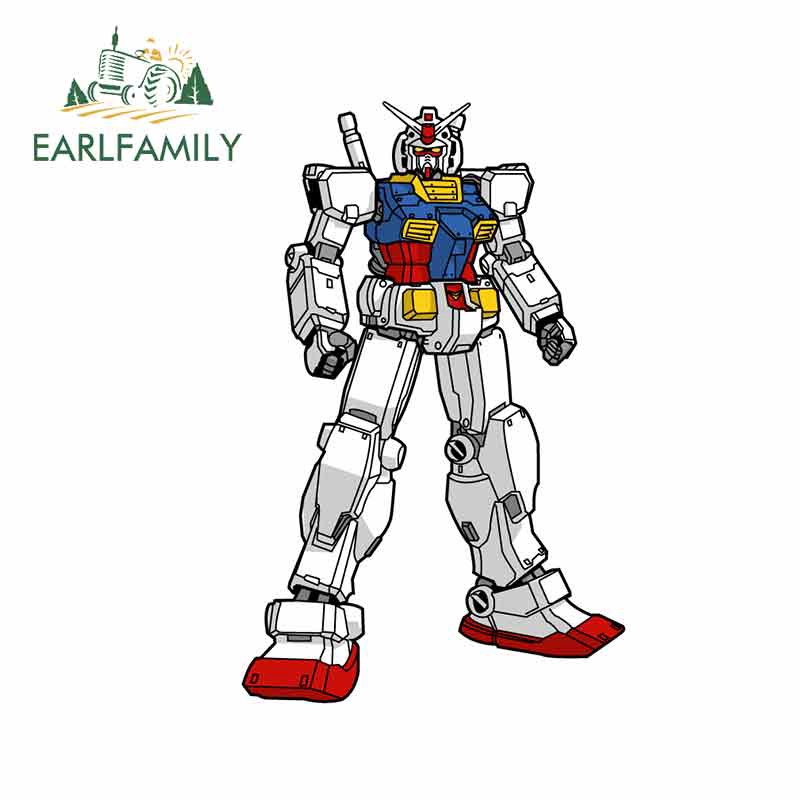 Earlfamily สติกเกอร์กันรอยขีดข่วน กันน้ํา ขนาด 13 ซม. x 8.3 ซม. สําหรับติดตกแต่งรถยนต์ แล็ปท็อป หน้าต่าง ประตูรถยนต์ รถจักรยานยนต์