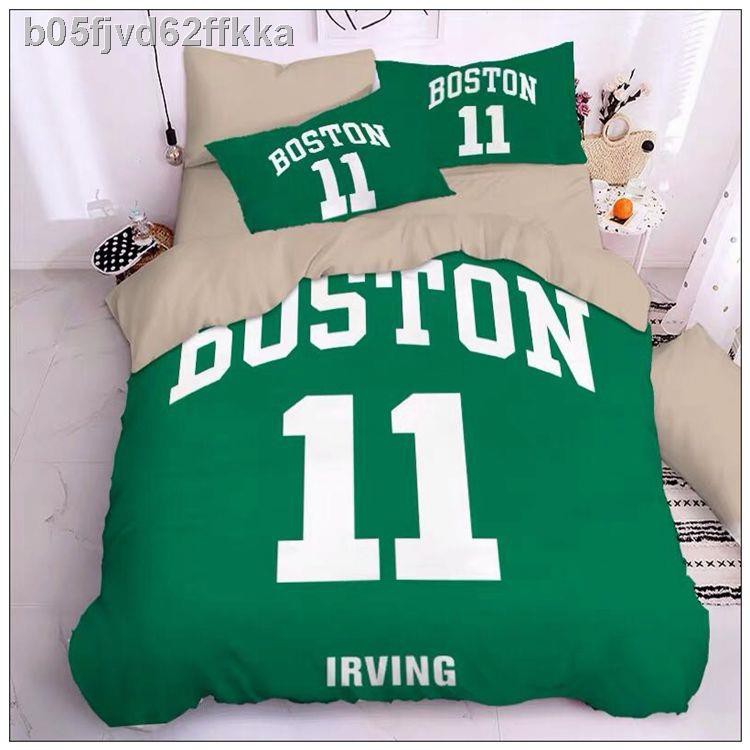 ผ้าห่มNBA Quilt Coverทีมบาสเก็ตบอล NBA Lakers ชุดเครื่องนอนสี่ชิ้น Kobe