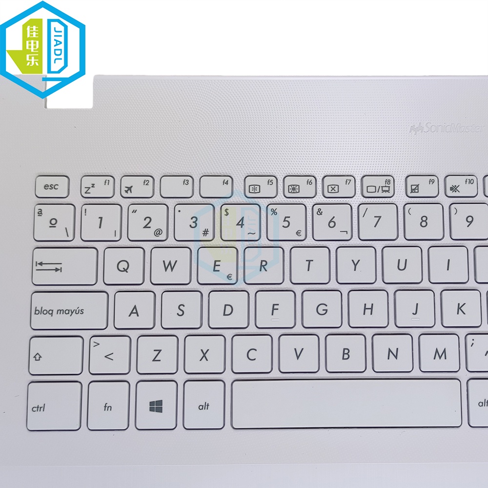 แป้นพิมพ์คอมพิวเตอร์ SPLA Spanish Keyboard Palmrest Cover for ASUS ...