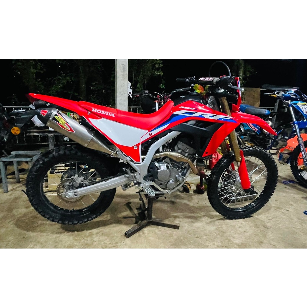 ท่อสูตร ท่อแต่ง ท่อวิบาก Exhaust สำเนา Pro-Circuit HONDA CRF 300 Full System MegaBomb แถมจุกลดเสียง
