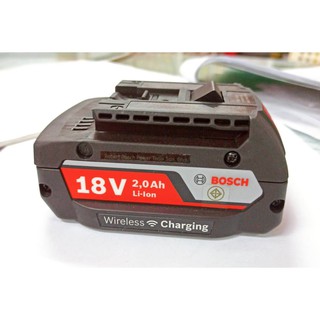 BOSCH แบตเตอรี่ 18โวลล์ 2.0 แอมป์ Professional GBA 18V 2,0Ah MW-B