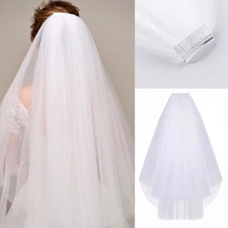 (พร้อมส่ง)ผ้าคลุมผมเจ้าสาว เวลเจ้าสาว Veil มีหลายแบบ👰🏻🇹🇭