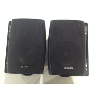 ตู้ลำโพง 2 ทาง พลาสติก ไฟเบอร์ กันน้ำ DECCON SERN-5B 2 Way Wall mounted Speaker ดอกลำโพงขนาด 5" Power 600 W Watts 8 OHM