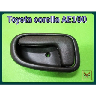 TOYOTA COROLLA  AE100 DOOR OPENNER HANDLE INSIDE (LH) "BLACK" SET (SHORT) // มือเปิดอันใน รุ่นธรรมดา ขาสั้นข้างซ้าย สีดำ