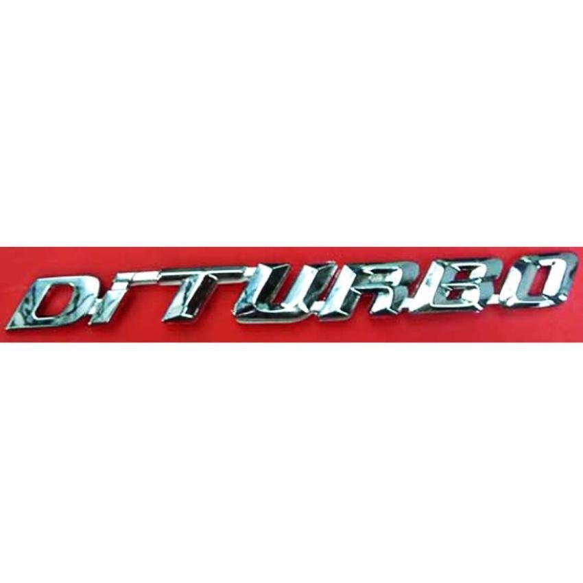 Best saller โลโก้DI TURBOสีเงิน สำหรับรุ่นD MAX 2002-2011ความยาว29*3*0.2ซม.(SILVER) 84-racing อะไหร่รถ มอไซด์ ชิ้นส่วนมอไซด์ โลโก้รถ logoรถ คันสตาร์ทเดิม สายเร่งชุด อุปกรณ์แต่งรถ