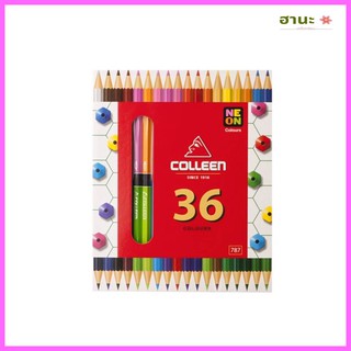 สีไม้คอลลีนCOLLEEN 36สี 2 ด้าน