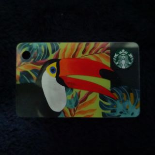 STARBUCKS Thailand 2018  -​ Mini Gift Card Toucan Keychain card