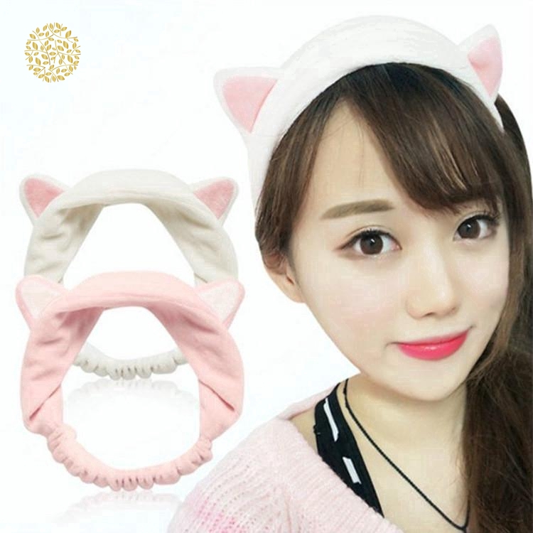 Cat Wash Face Cat Ear Hairband Hair Accessories RY ruiyantwo.th