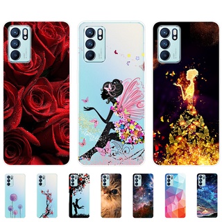 เคส OPPO Reno6 Z 5G เคสซิลิโคน Soft Back Cover OPPO Reno 6Z Reno6Z 5G Phone Case Silicone เคส