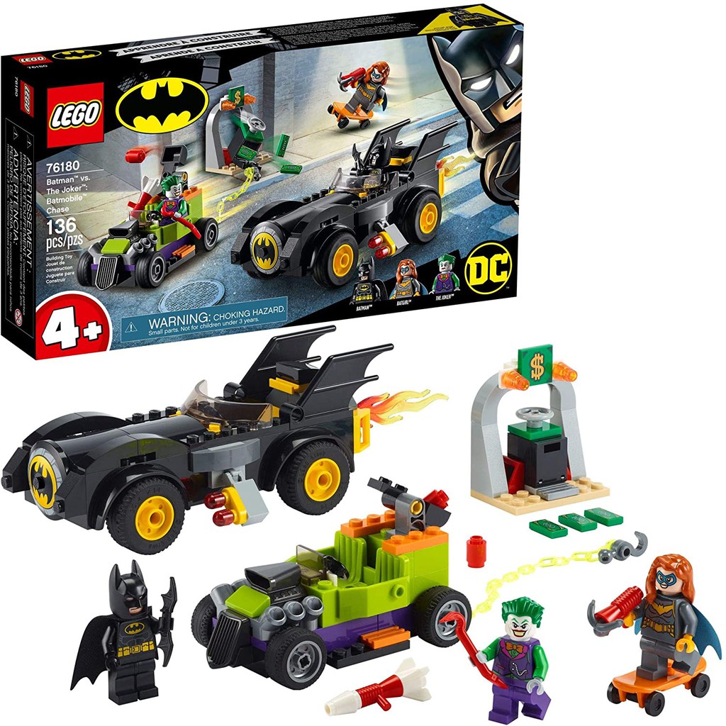 LEGO DC Batman: Batman vs. The Joker: Batmobile Chase 76180 | Shopee  Thailand