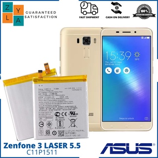 แบตเตอรี่ ASUS Zenfone 3 Laser 5.5 ZC551KL รุ่น C11P1606 ของแท้