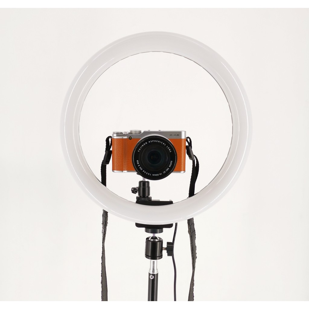 TUOPODA รุ่น TPD-668。ไฟกลม แต่งหน้า ไลฟ์สด 12นิ้ว.พร้อมขาตั้งไฟ2เมตร.(กล่องดำ)