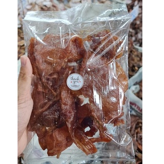 หมูหวานแผ่น นิ่ม แผ่นบาง หวานน้อย น้ำหนัก 200กรัม และ 400กรัม (PPSQUID-อาหารทะเลแห้ง)