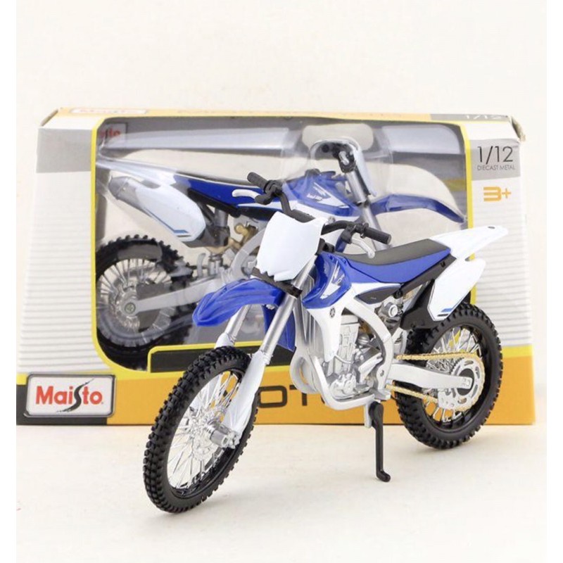 โมเดลรถมอเตอร์ไซค์วิบากYAMAHA YZ450F ขนาดของตัวรถ1/12