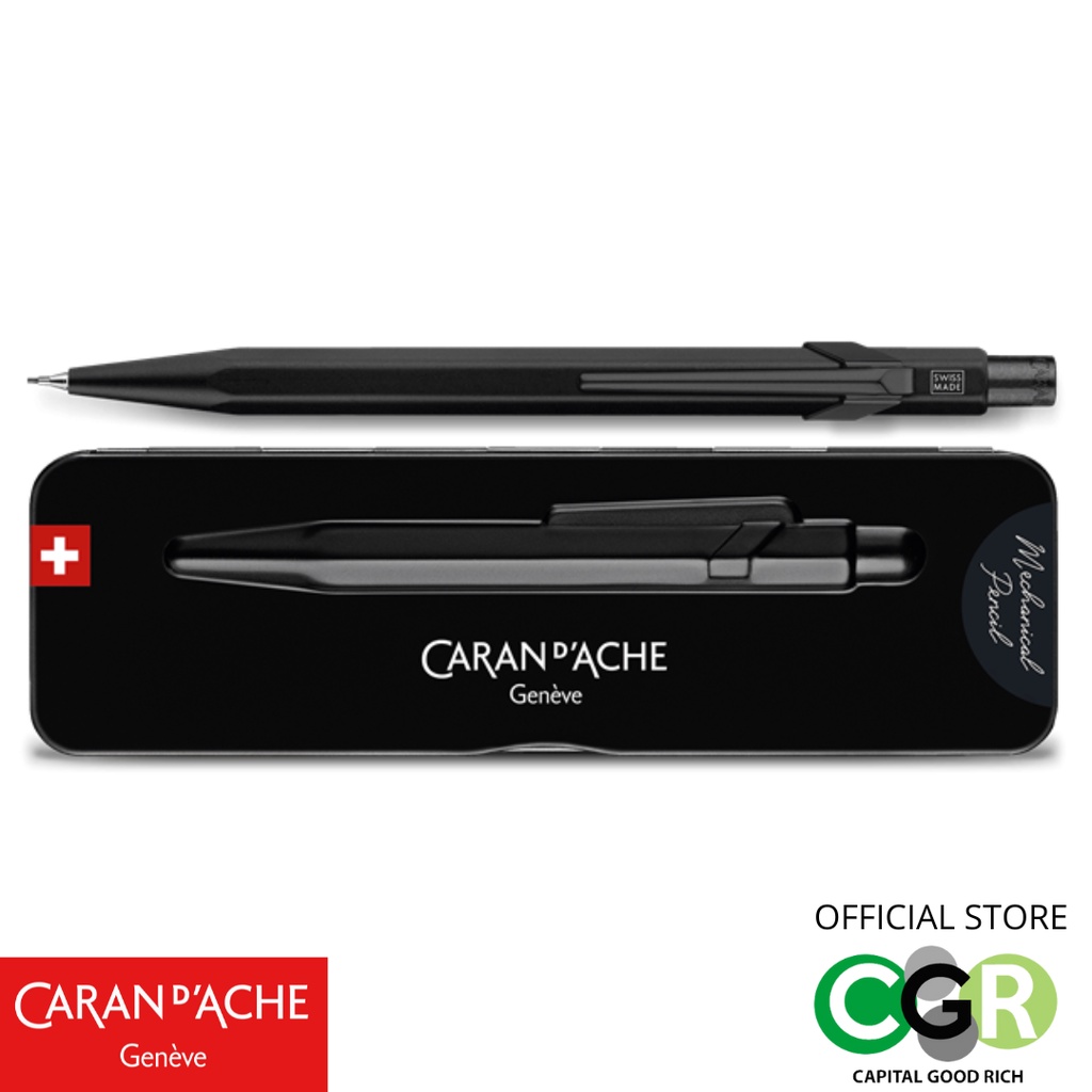 ดินสอกด 0.7 mm CARAN D'ACHE PREMIUM Black Code Mechanical pencil 844.496