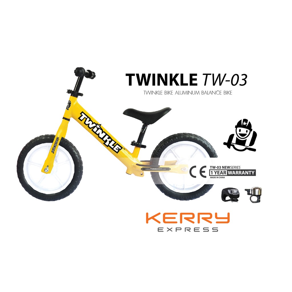 twinkle balance bike