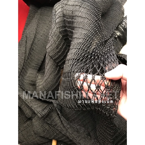 #ตาข่ายเชือก #ตาข่ายไนลอน สีดำหนา สั่งได้ตามขนาด เมตรละ 345 บาท หน้ากว้าง 5 เมตร